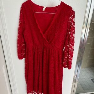 maternity/nursing cocktail dress